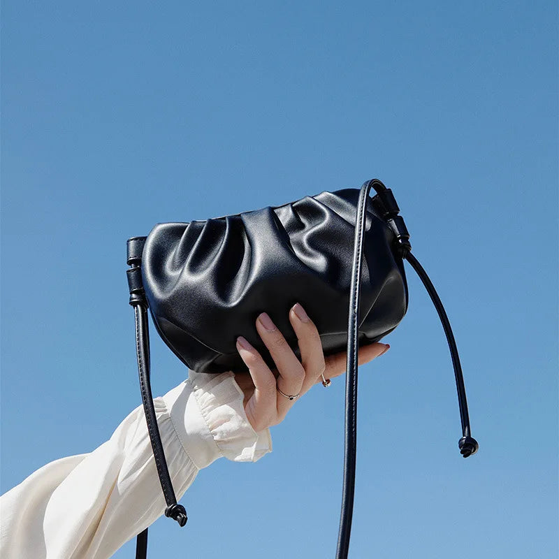 Women's PU Leather Shoulder Bag Messenger Bag Solid Female Bags