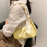 Women's PU Leather Shoulder Bags Chain Handbags