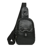 Women's PU Messenger Bags Large Capacity Soft Leather Sling Chest Bag