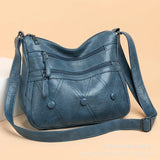 Women's Large-capacity PU Leather Shoulder Bag