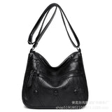 Women's Large-capacity PU Leather Shoulder Bag