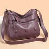 Women's Large-capacity PU Leather Shoulder Bag