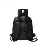 Women's PU Leather Bag, Travel Bag, Schoolbag for Girls