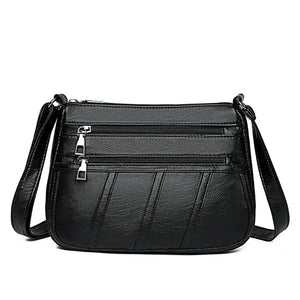 Women's PU Leather Handbag Shoulder Strap Flap