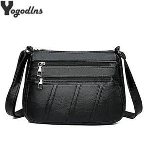 Women's PU Leather Handbag Shoulder Strap Flap