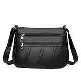 Women's PU Leather Handbag Shoulder Strap Flap