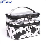 Women's Transparent PVC Cosmetic Bag Waterproof Makeup Organizer Travel Case