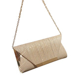 Glitter Clutch Purse for Women Party Wedding Evening Bag with Chain