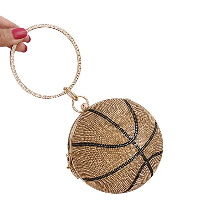 Women's Diamond Chain Bag Basketball/Soccer Cross-body Bags