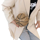 Women's Diamond Chain Bag Basketball/Soccer Cross-body Bags