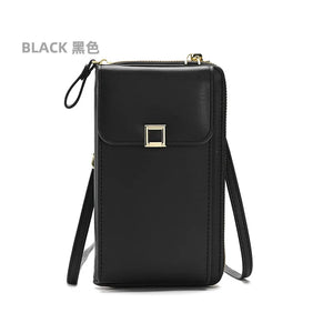 Women's Crossbody Phone Bag Small PU Leather Purse