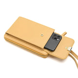 Women's Crossbody Phone Bag Small PU Leather Purse