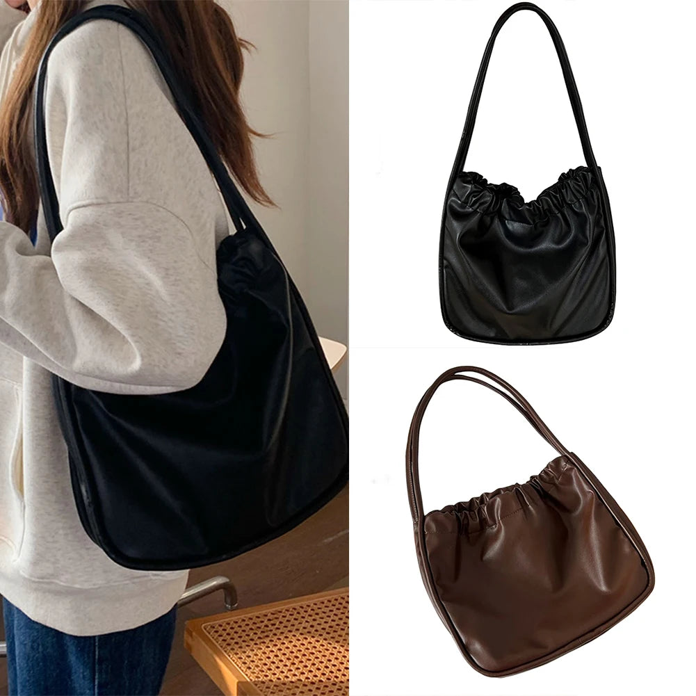 Vintage Style Women's Leather Shoulder Bag