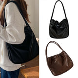 Vintage Style Women's Leather Shoulder Bag