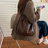 Vintage Style Women's Leather Shoulder Bag