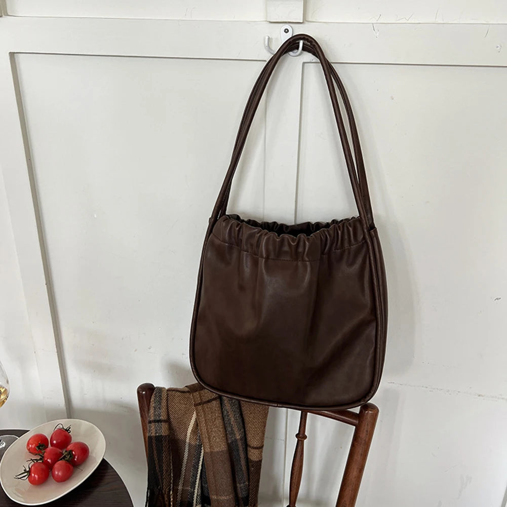 Vintage Style Women's Leather Shoulder Bag