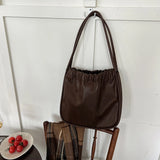 Vintage Style Women's Leather Shoulder Bag