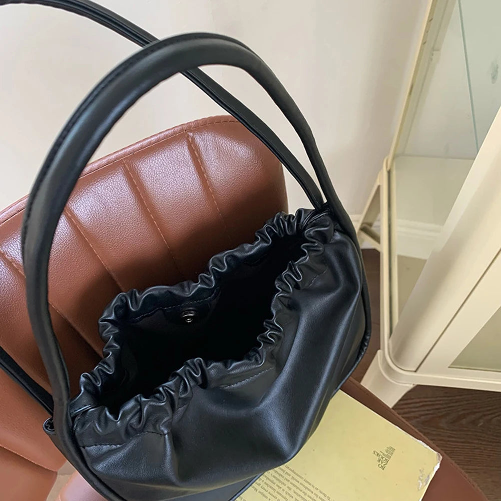 Vintage Style Women's Leather Shoulder Bag