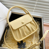 Women's Soft Leather Crossbody Bag Casual Shoulder Bag