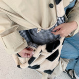 Women's Plush Shoulder Bag Canvas Tote Fluffy Handbag Large Capacity