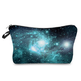 Women's Portable Cosmetic Bag Travel Toiletry Bag Starry School Teacher Apprecia