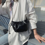 Western Style Mini Cloud Shoulder Messenger Bag