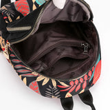 Women's Print Large Capacity Backpack Shoulder Bag
