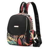Women's Print Large Capacity Backpack Shoulder Bag