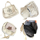 Women's Puppy Shoulder Bag Mobile Phone Change Storage Bag Messenger Bag