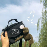 Women's Puppy Shoulder Bag Mobile Phone Change Storage Bag Messenger Bag