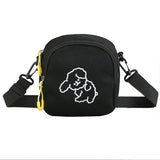 Women's Printed Nylon Crossbody Bag Cartoon Design Small Shoulder Bag