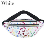 Women's Printed Waist Bag Fanny Pack Colorful Girls Bum Bag