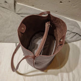 Vintage Bucket Handbag Large Capacity Tote Bag