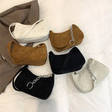 Women's Small Casual Shoulder Bag Solid Colors
