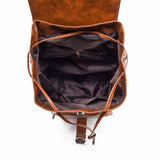 Retro Shoulder Bag Anti-theft Backpack Large Capacity School Bag