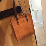 Women's Crocodile Pattern PU Leather Handbag