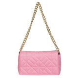 Women's Rhombus Embroidery Chain Small Square Shoulder Bag