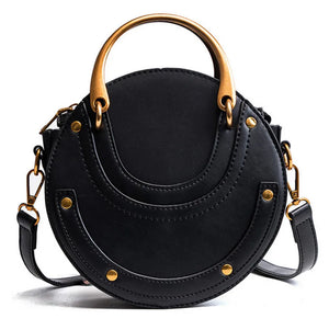 Women's Rivet Shoulder Bag Portable Bag