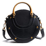 Women's Rivet Shoulder Bag Portable Bag