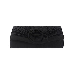 Women's Satin Clutch Bag Evening Party Bridal Handbag Purse