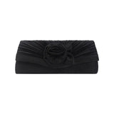 Women's Satin Clutch Bag Evening Party Bridal Handbag Purse