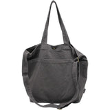 Canvas School Messenger Bag Large Capacity Casual Shoulder Handbag for Women