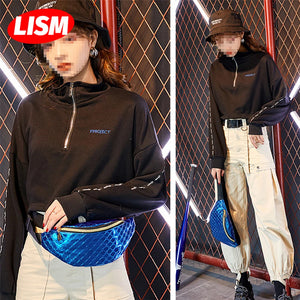 Women's Sequined Sunflower One-shoulder Chest Bag