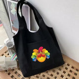 Women's Feather Series Canvas Grocery Eco Tote Bag