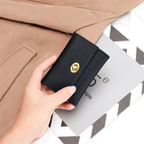 Women's Cowhide Card Wallet Multi-functional Leather Purse