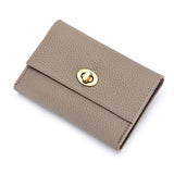 Women's Cowhide Card Wallet Multi-functional Leather Purse