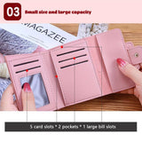 Women's Short Students Wallet TY66