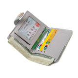 Women's Short Wallet Two-fold Zipper Buckle Creative Zero Wallet