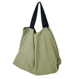 Canvas Crossbody Bag Large Capacity School Handbag