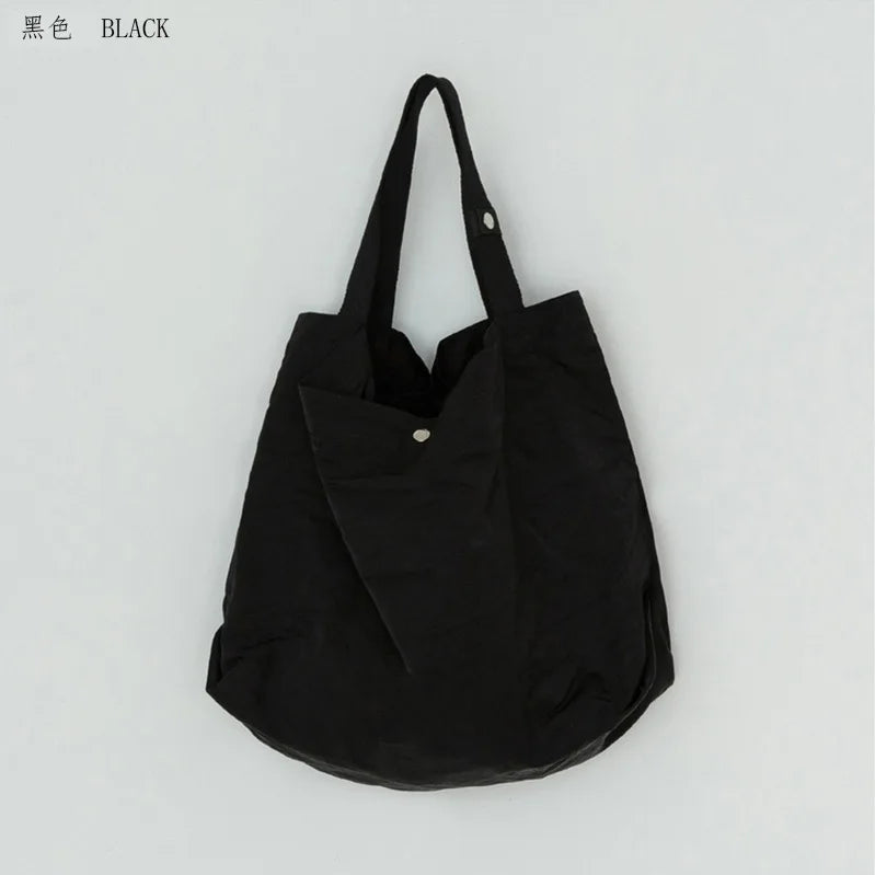 Canvas Crossbody Bag Large Capacity School Handbag